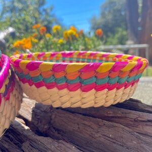 Authentic handwoven tortilla warmers! Set of 5